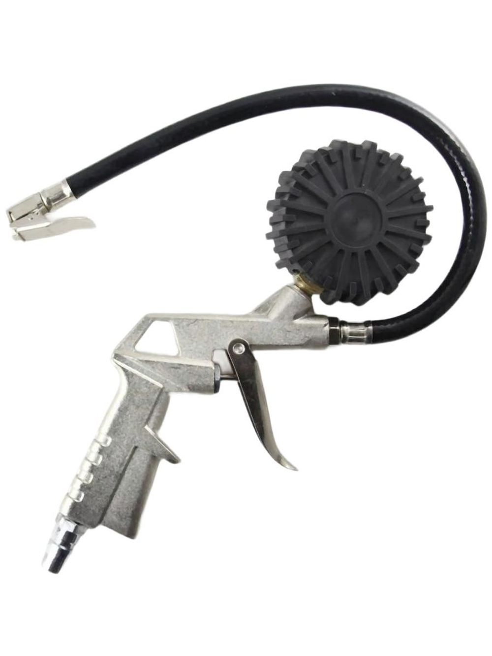 Пистолет для накачки шин с манометром 16 атмосфер