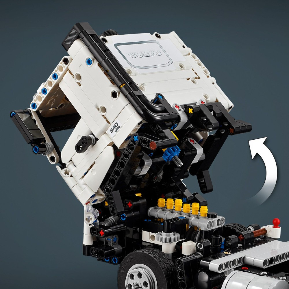 Конструктор LEGO Technic Volvo FMX 42175 и электрический экскаватор EC230 — фото 10