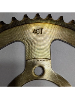 +t Звезда ведомая 420-46T для мотоцикла (венец)