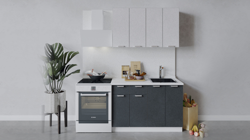 Кухонный гарнитур «Гранита» длиной 120 см