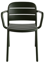 Кресло пластиковое Papatya Beykoz-K, кипарисовый