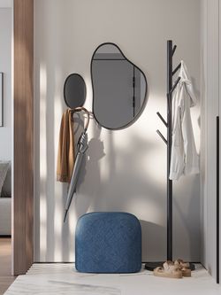 Вешалка напольная Forsty, 173 см, черная