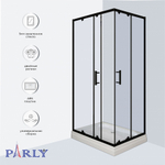 Душевой уголок с поддоном PARLY QZ81B N (80х100х195)
