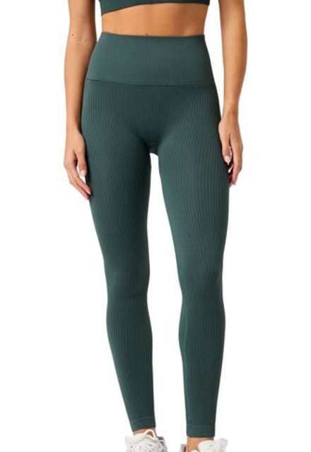 Леггинсы Bj_rn Borg Studio Seamless Ribbed Tights - urban chic