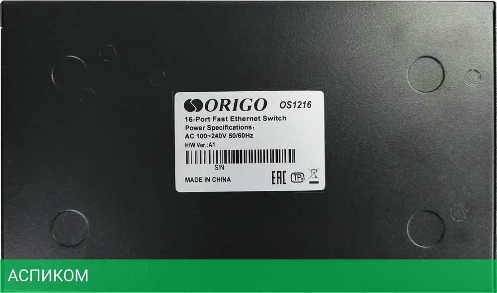 Коммутатор Origo OS1216/A1A