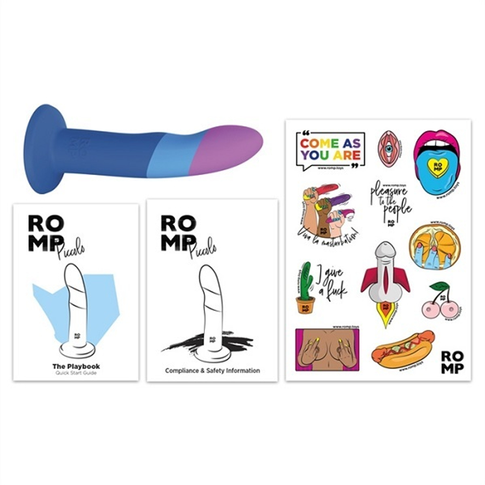 Фаллоимитатор 14см с присоской Romp Piccolo RPSP1SG5