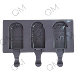 Форма для мороженого «Эскимо со сладостями», 3 ячейки (74,2 см), 19,517,7 см, цвет МИКС