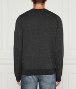 Хлопковый свитер h-eltoro BOSS BLACK - графитовый(50526989)