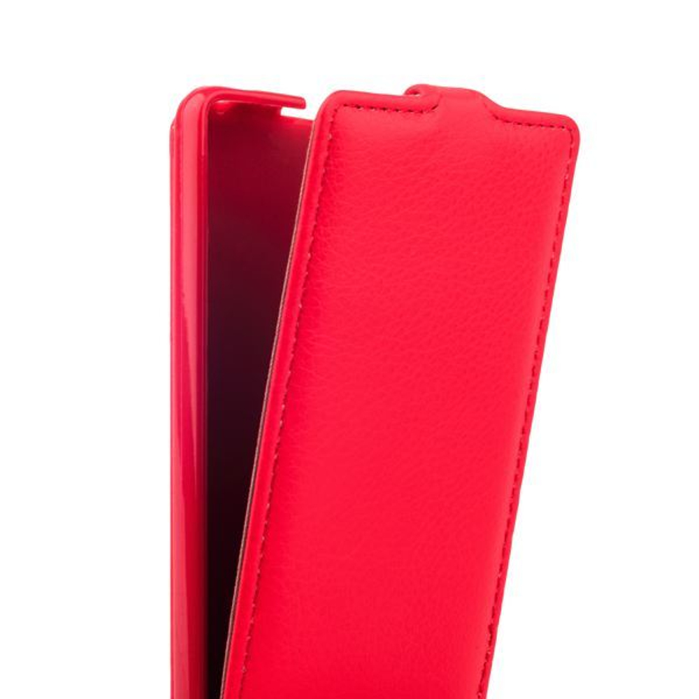 Чехол Exakted для Xiaomi Mi 4i (5.0&quot;) с откидным верхом Красный в техпаке