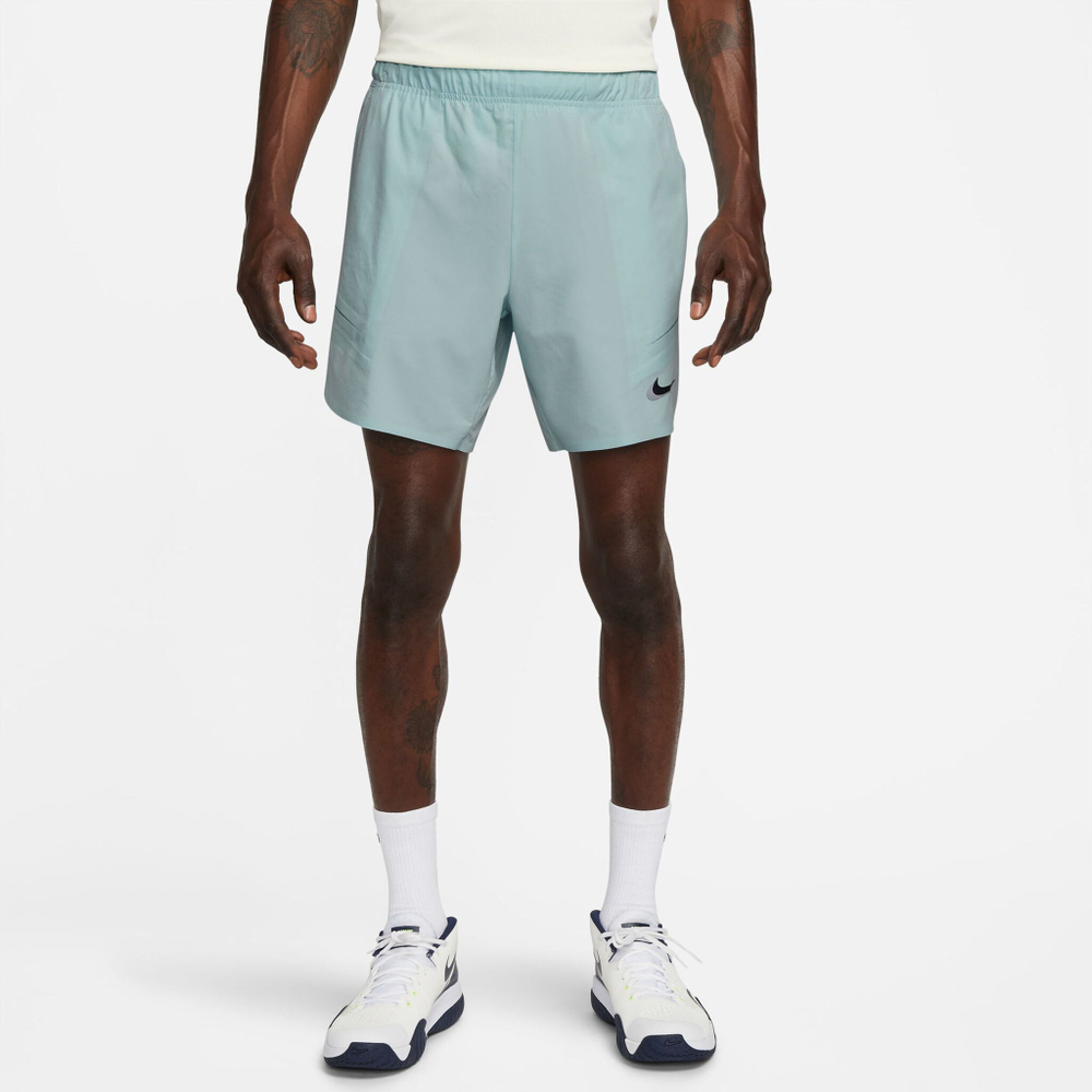 Мужские теннисные шорты Nike Dri-Fit Slam Shorts Men - Light Blue