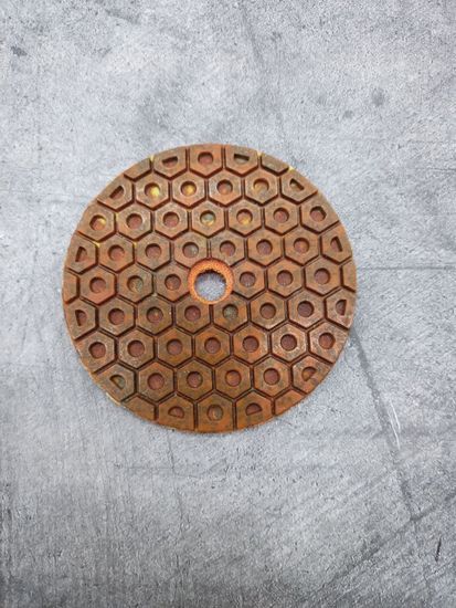 Агшк черепашка 100 мм для сухой шлифовки зерно 200