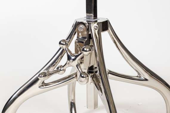 Кофейный столик/стул &quot;Лофт&quot; Серебро