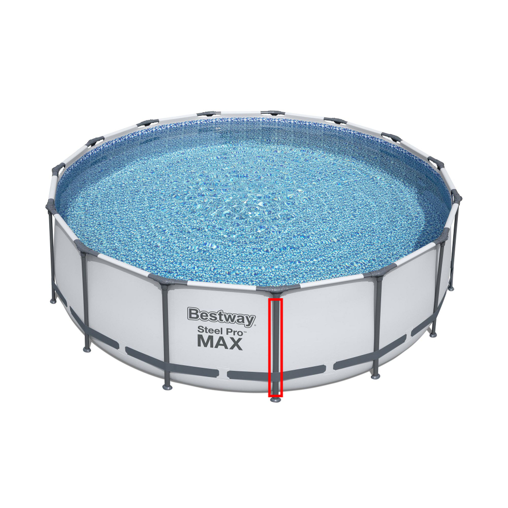 Вертикальная ножка (опора) 457х107 Bestway P05443 - запчасть для круглого каркасного бассейна серии Steel Pro Max Bestway артикул 56488