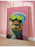 постер 30х40 см интерьерный на стену без рамок