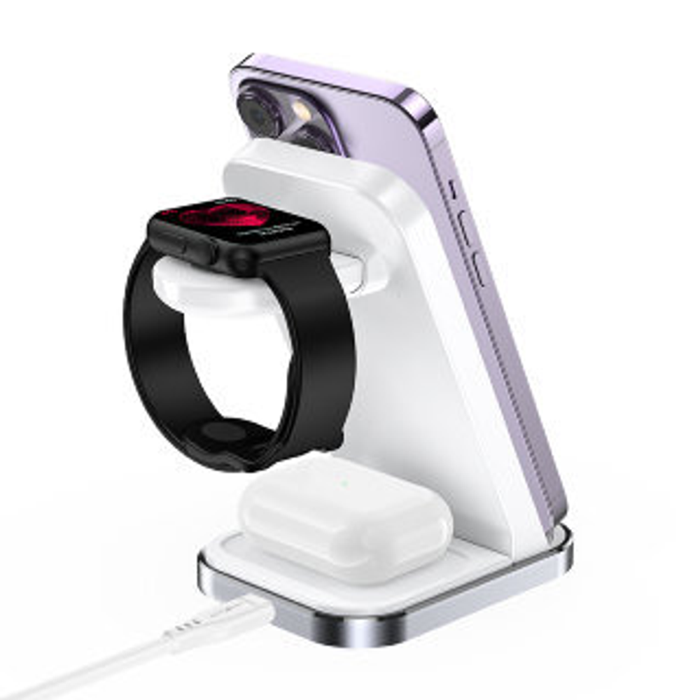 E15 desktop 3-in-1 wireless charging stand