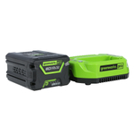 Аккумуляторный снегоуборщик GREENWORKS GD60SS 60V 30 см (2602607UG) с АКБ 5 Ah и ЗУ