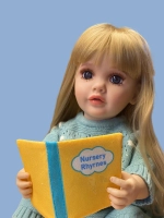 Говорящая интерактивная аниматронная кукла Оля реборн