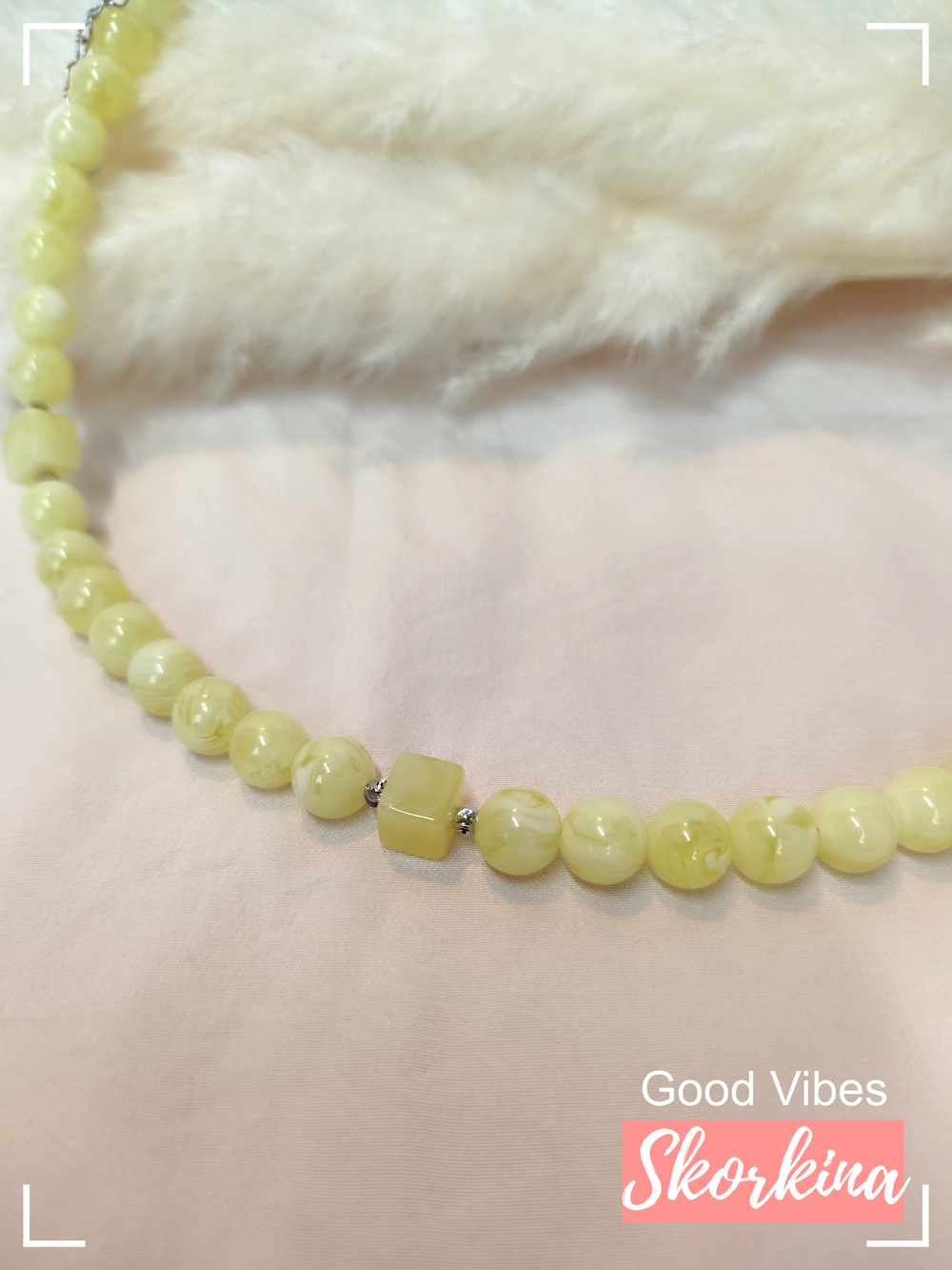 Бусы из янтаря, 48 см : авторские / Good Vibes Skorkina
