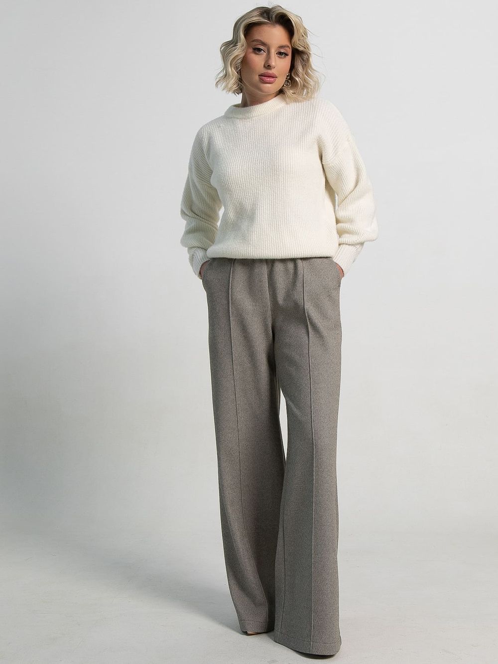 Брюки Космо (бежевые) Б15222-1М LT Collection