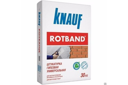 356 КНАУФ Rotband штукатурка гипсовая 30кг