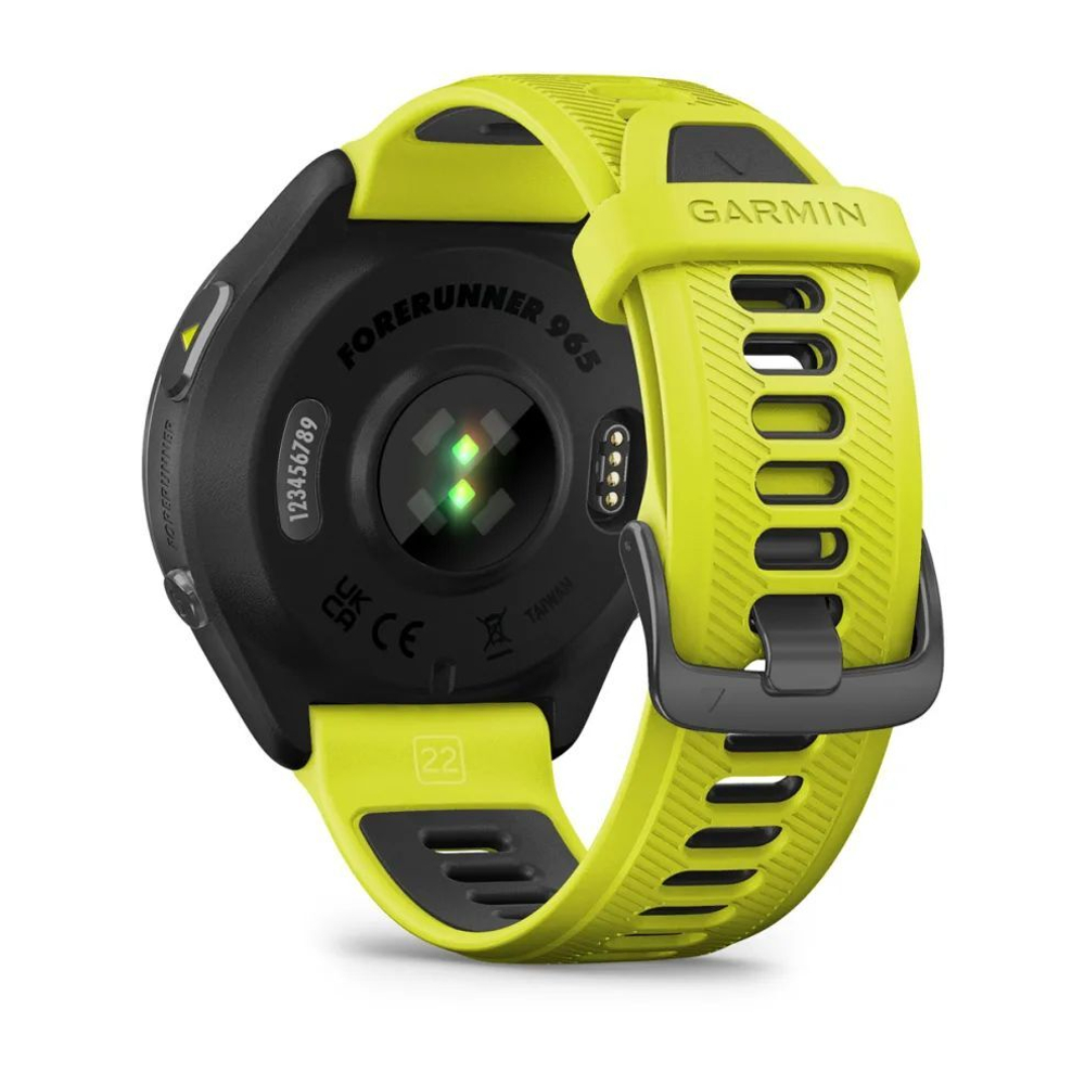 Умные часы Garmin Forerunner 965 47 мм, желто-чёрный (Amp/Yellow)