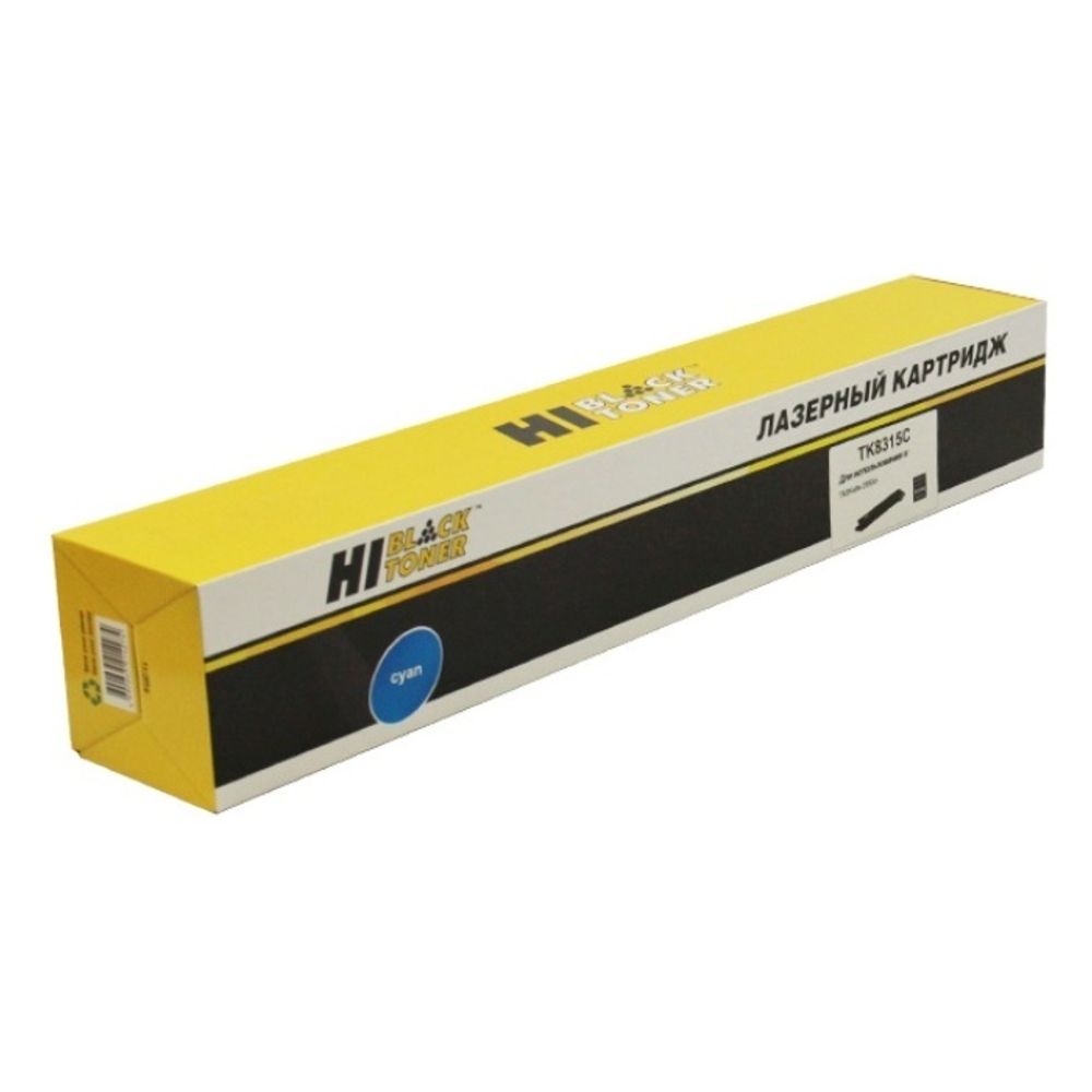 Тонер-картридж Hi-Black (HB-TK-8315C) для Kyocera TASKalfa 2550ci, Cyan, 6K