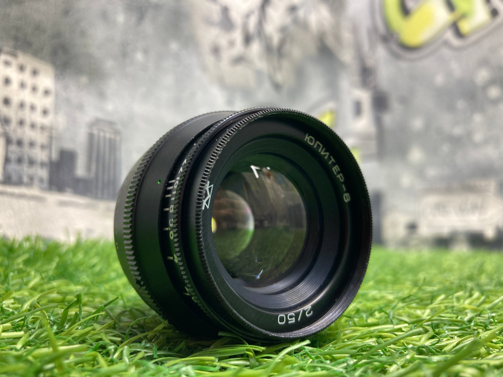 Юпитер-8 2/50mm Черный