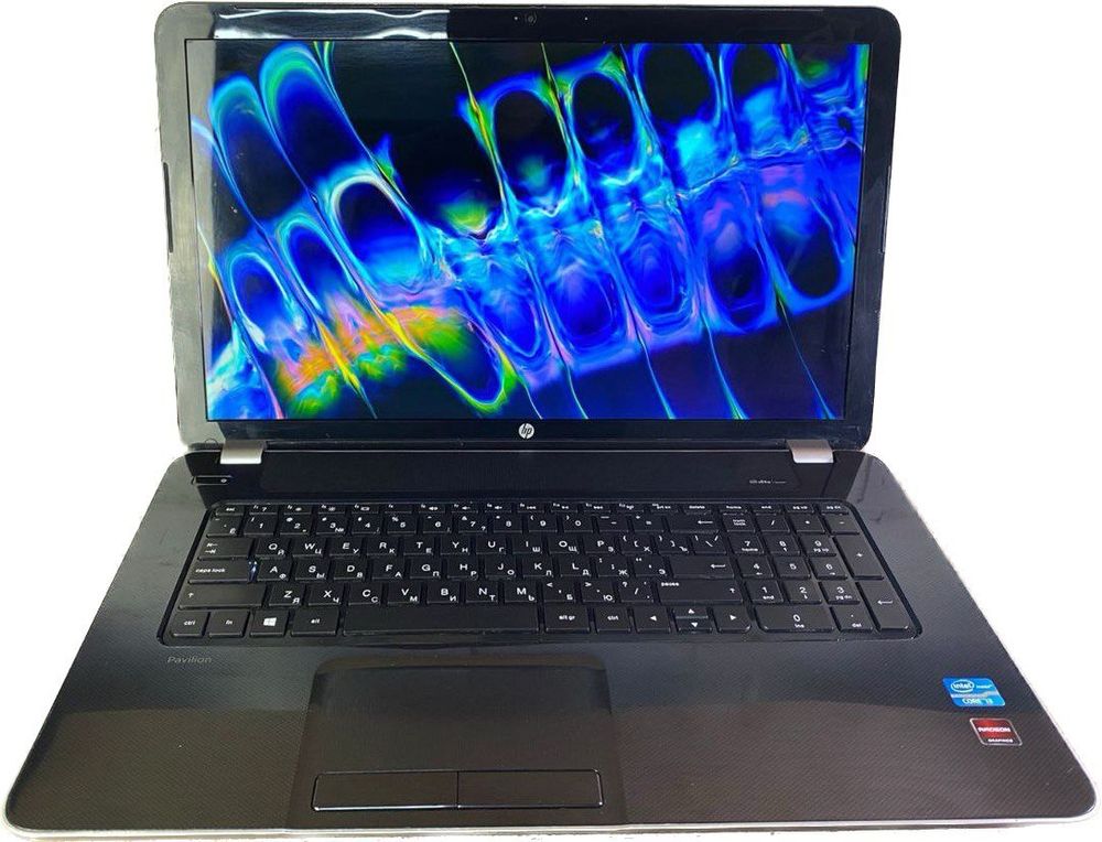 17.3" Уценённый ноутбук HP Pavilion 17-e051er (1600x900, Intel Core i3-3110M, RAM 4ГБ, SSD 128ГБ, AMD Radeon HD 8600M, Win 10 Pro)