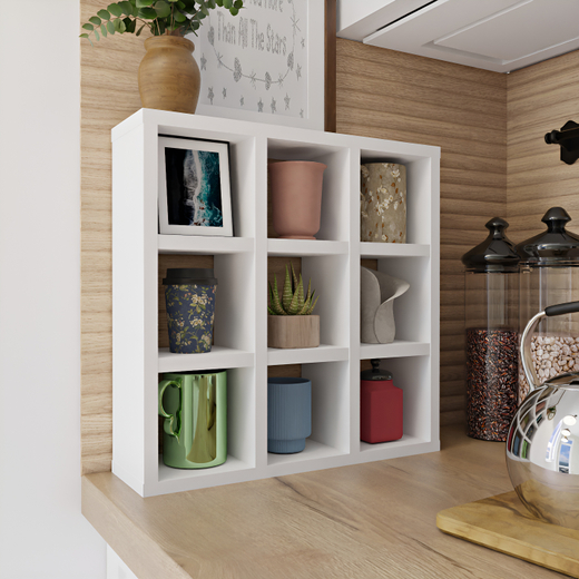Полка для кружек 9 - W960 ST7 Белый классический