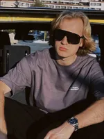 Футболка by Matsumura Supra Серая