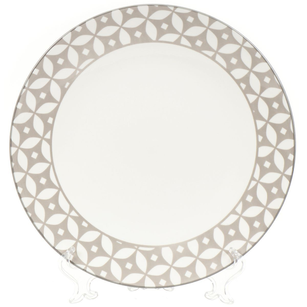 Сервиз столовый керам, 16 пр, 4 перс, Мозаика бежевый