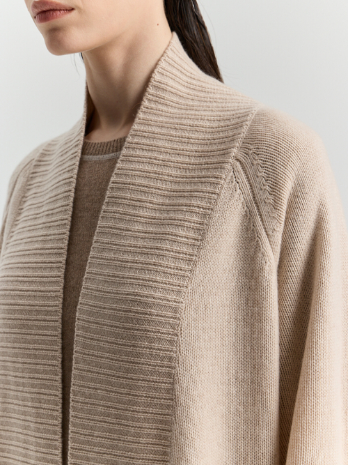 Кашемировый кардиган макси