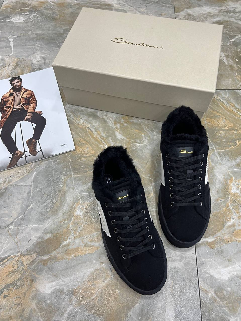 Кеды Santoni