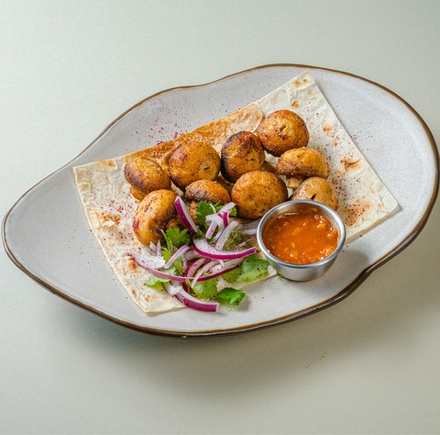 Шампиньоны на углях