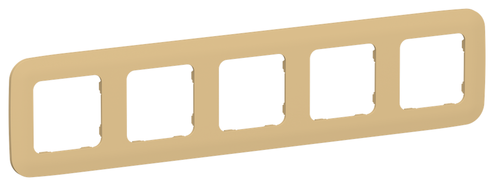 FLITE Рамка 5-местная РУ-5-А-ФлШм шамуа IEK