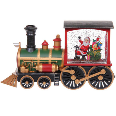 Сувенир с подсветкой «Волшебное путешествие» 31,4*9,8*17 см, 8 мелодий, подсветка, эффект снегопада (работает от 3*АА, USB)