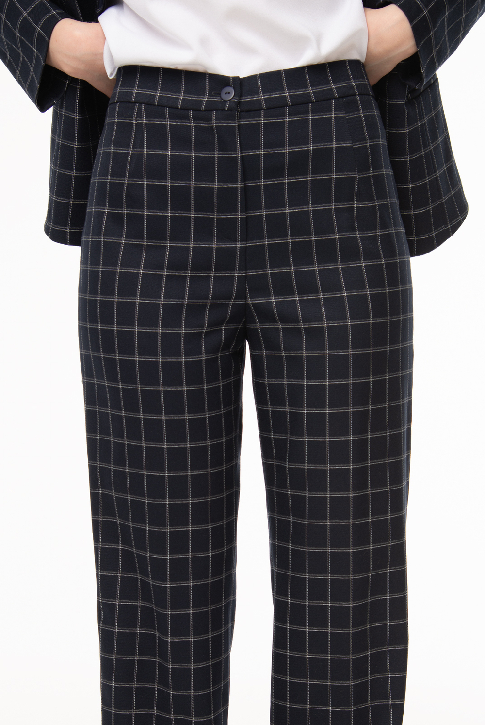 Брюки женские 4730з, клетка #406Ки024730з