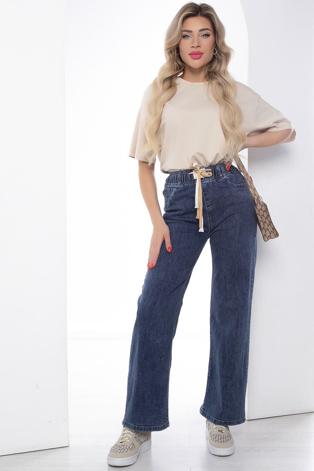 Джинсы "Ибика" (синие) Б9095 LT Collection