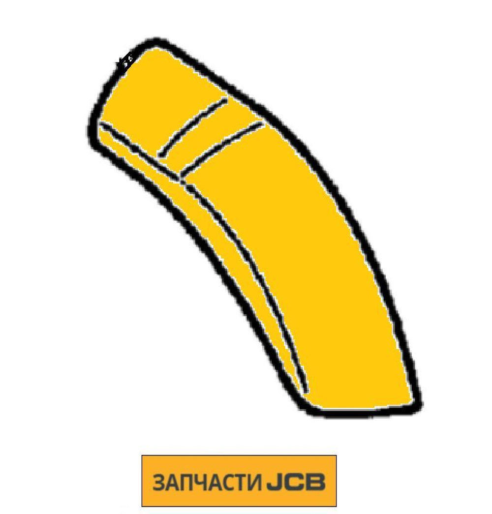 Крыло кабины JCB 123/03170