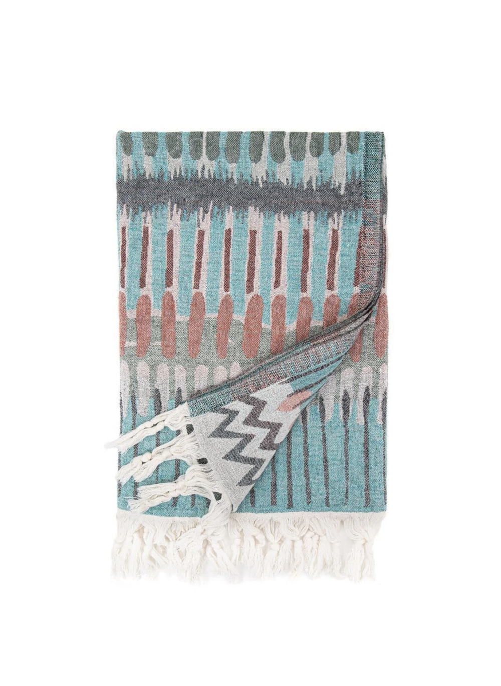 Пештемаль из органического хлопка Mayra 90x180 | зеленый