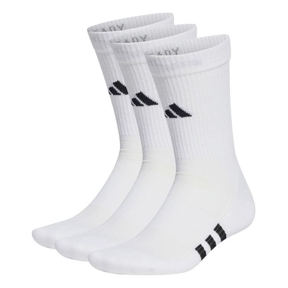 Носки теннисные Adidas Performance Cushioned Crew Socks 3P - white/white/white