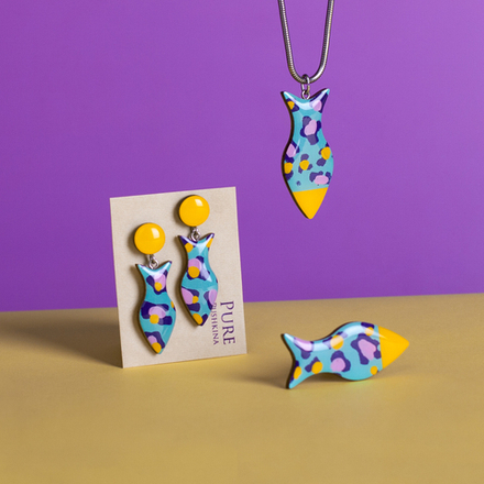 Комплект Украшений - Рыбки - ЛеоЛето