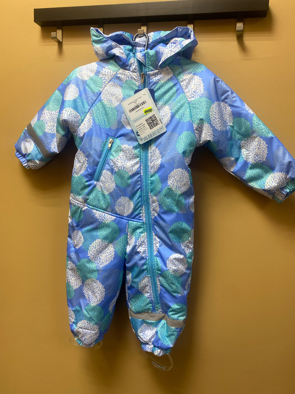 Комбинезон демисезонный "Кроха" Пионы