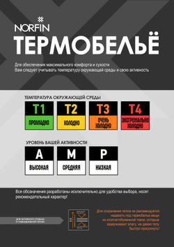 Термокомплект Norfin WINTER LINE 01 р.S