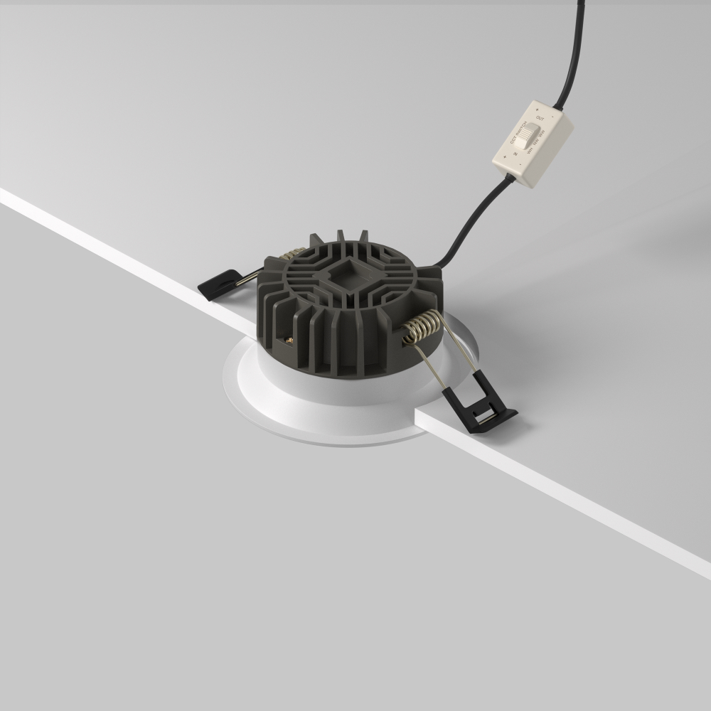 Встраиваемый светильник Technical DL055-10W2.7-3-4K-W