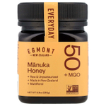 Egmont Honey, Мед манука, необработанный и непастеризованный, MGO 50+, 250 г (8,8 унции)