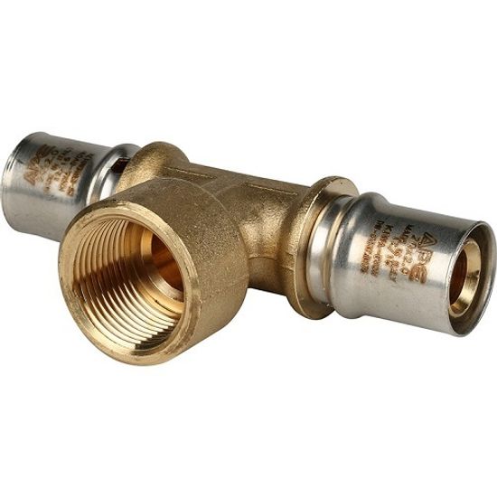 Тройник пресс Stout 20x3/4" ВР с внутренней резьбой (SFP-0007-003420)