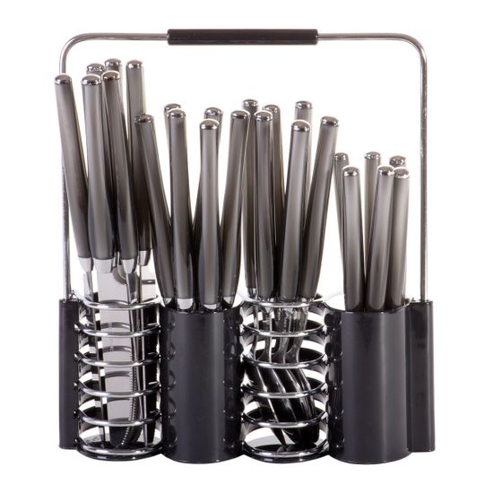 Набор столовых приборов 25 пр Kamille KM-5244 на подставке