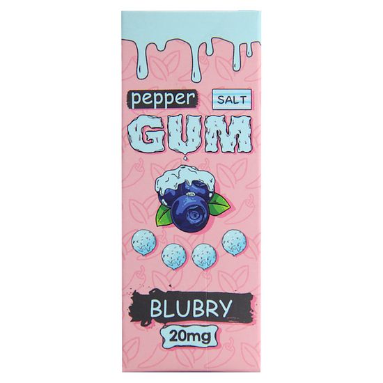 Жидкость Pepper Gum (30 мл, 20 мг SALT) BLUBRY