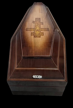 Гроб "Крест фотопечать"
